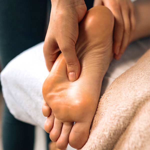 Hand- und Fußmassage