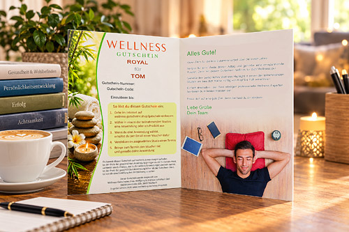 Motiv des Wellness-Gutschein Potsdam zur Erholung - bestellen, ausdrucken, verschenken